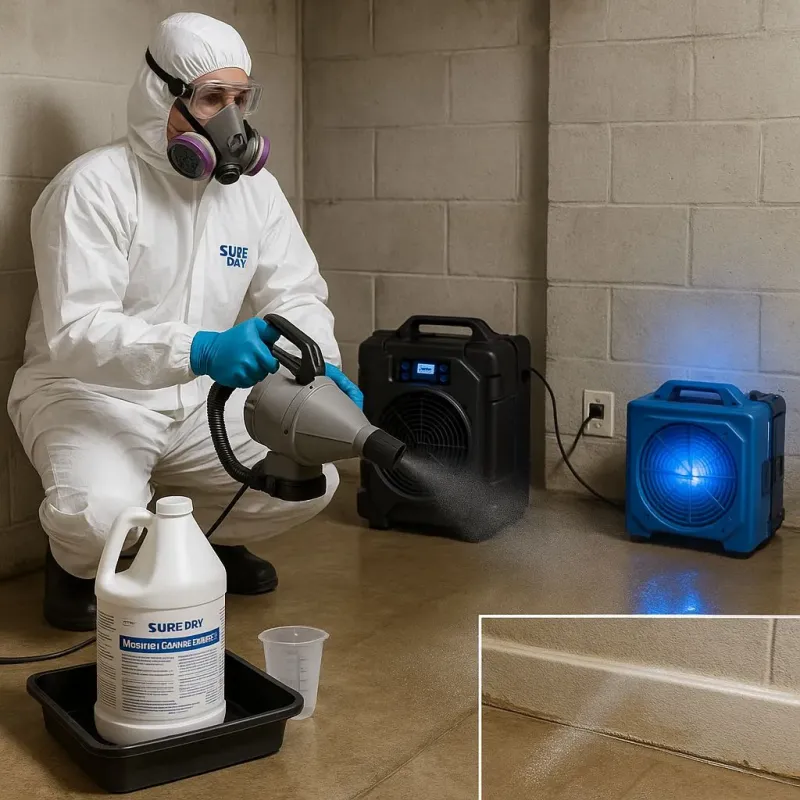 Sanitization and Odor Removal process in Marcellus, MI