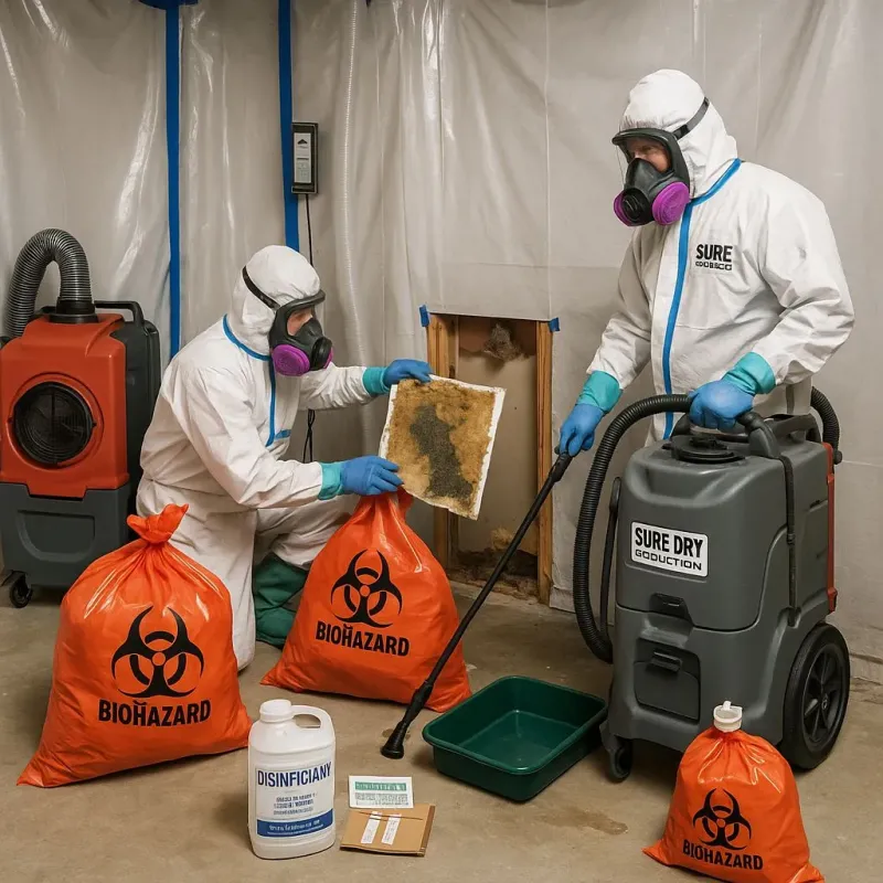 Contaminated Water Handling Protocols process in Marcellus, MI